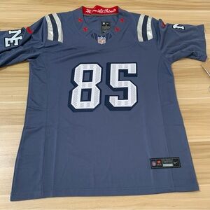 ❣️Hunter Henry Stitched Vapor Jersey Storm Blue